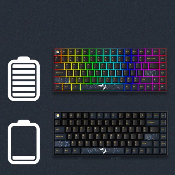 Bàn phím cơ không dây Newmen GM840 Pro (KailhBox Axis) (USB)