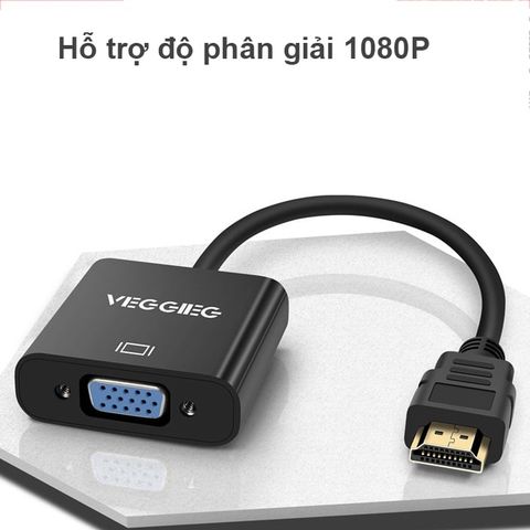 Cáp chuyển đổi HDMI sang VGA VZ612 VEGGIEG