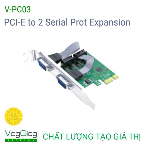 Bộ chuyển đổi PCI-to Com 2 Port (V-PC03)