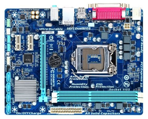 Mainboard K.GYGA  H61 SK 1155 - DDR3 Có cổng HDMI  + Vga + LPT1 + COM