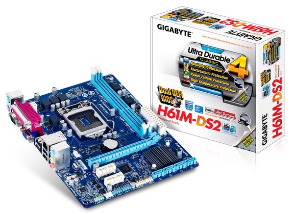 Mainboard K.GYGA  H61 SK 1155 - DDR3 Có cổng HDMI  + Vga + LPT1 + COM