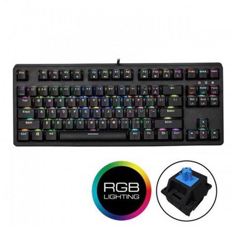 Bàn phím cơ E-DRA EK387 RGB