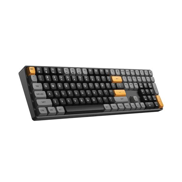 BÀN PHÍM KHÔNG DÂY DARKFLASH GD108 YELLOW SWITCH (USB + WIRELESS 2.4G)