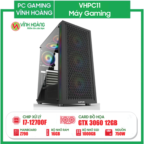 PC GAMING VHPC11 i7 12700F/Z790/ 16GB RAM/1TB SSD/ RTX 3060/750W)