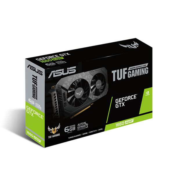Card màn hình ASUS TUF GTX 1660 Super-O6G GAMING (6GB GDDR6, 192-bit, DVI+HDMI+DP)