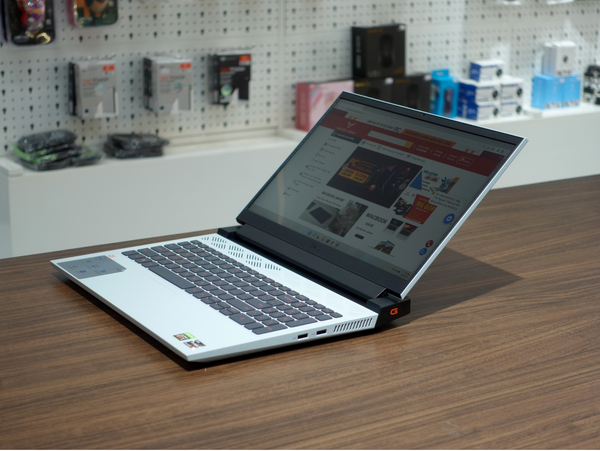Laptop Dell Gaming G15 5525 (Phantom Grey) AMD Ryzen 5-6600H RAM 16GB RAM/ SSD 512GB/ NVIDIA Geforce RTX 3050 4GB/ 15.6” FHD 120GHZ/ Win 11 Home/ Bạc Trắng