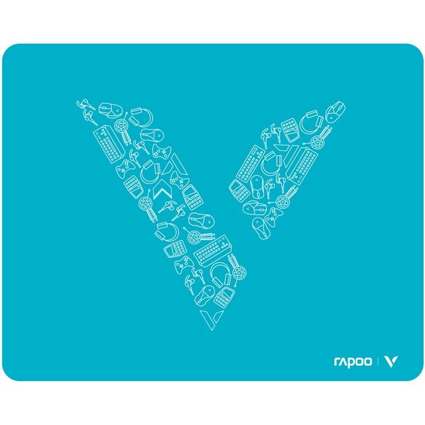 Lót Chuột Rapoo V1000 (Mouse Pad) - Thiết Kế Hiện Đại, Không Thấm Nước, Kích thước 25x20cm