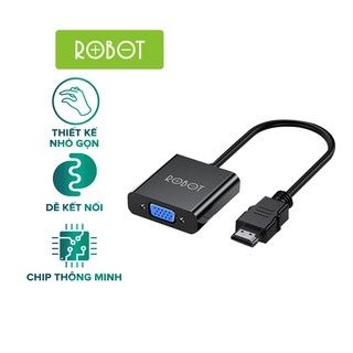 HUB Chuyển Đổi HDMI to VGA ROBOT RHV10 1080P Full HD
