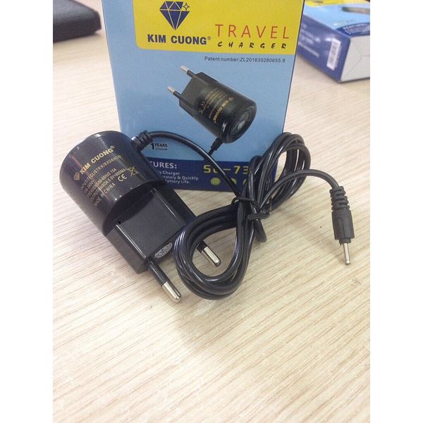 Sạc Nokia chân kim, thương hiệu kim cương