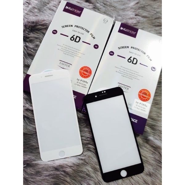 Kính CL Kuzoom Full Màn hình  iPhone 7 PLUS Đen