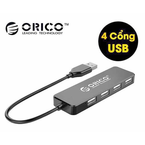 Bộ chia ORICO USB Hub 4 công USB 2.0 FL01