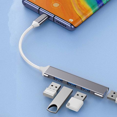 Bộ chia TypeC 3.0 ra 4 USB Veggieg VK303