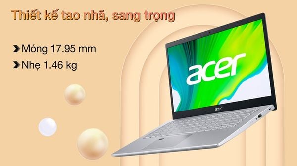 Laptop Acer Aspire 5 A514 54 511G (NX.A28SV.009) i5 1135G7/8GB/1TB SSD/Win11/Bạc