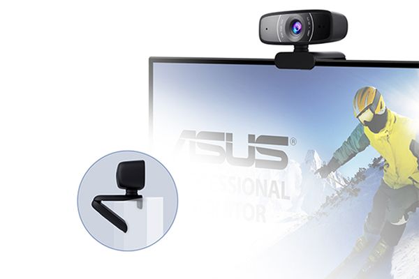 Webcam Asus C3 1080p Đen