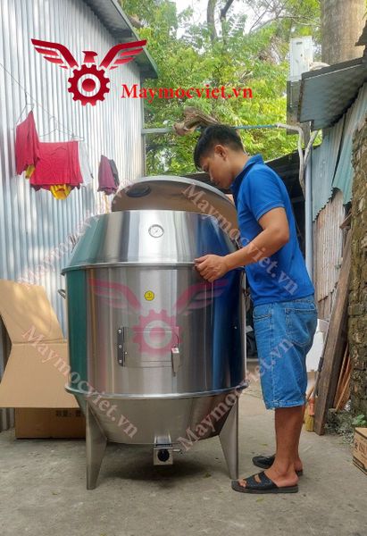 Lò quay gà vịt inox 100cm VML100
