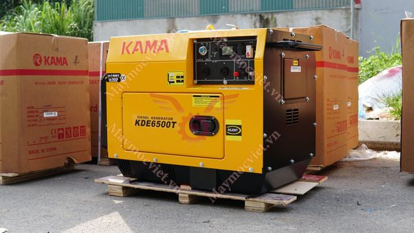 Máy phát điện dầu diesel KAMA KDE 6500T