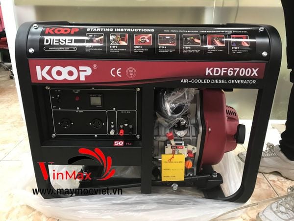 Máy Phát Điện Chạy Dầu 5Kw Koop KDF6700X
