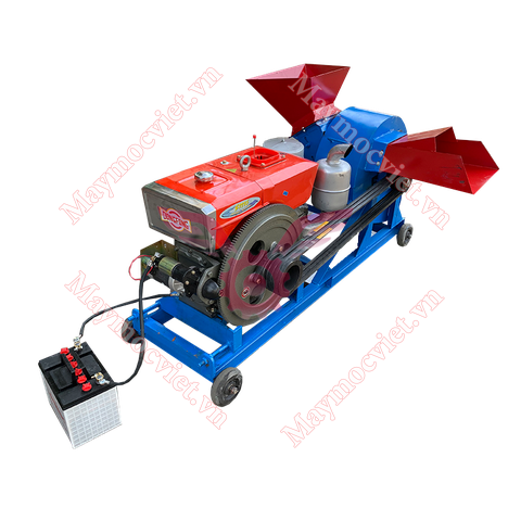 Máy băm mùn cưa, xơ dừa D24