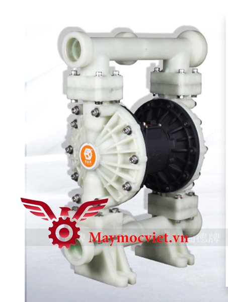 Bơm Màng Khí Nén GODO QBY3-65 NHỰA PP