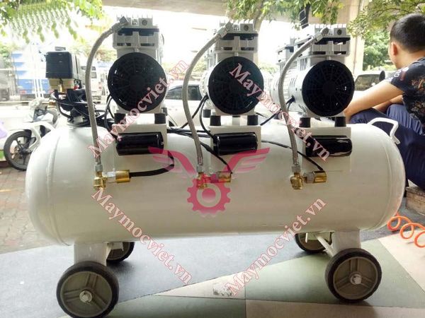 Máy nén khí giảm âm Pegasus TM - OF750 x 3- 70L