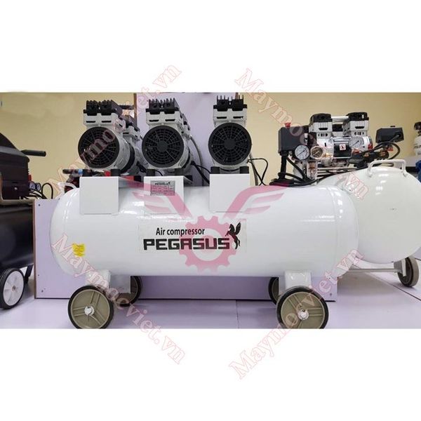 Máy nén khí giảm âm Pegasus TM - OF750 x 3- 70L