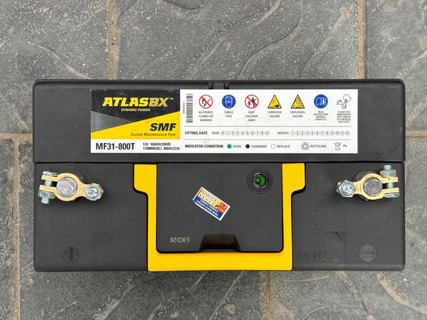 Ắc quy Atlas MF31-800T (12V-100Ah) - N100