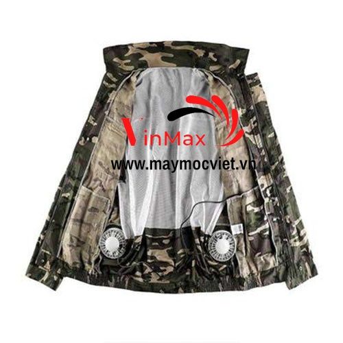 Áo điều hòa pin quạt gió làm mát mùa hè VM10400