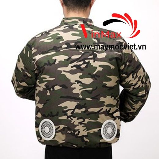 Áo điều hòa pin quạt gió làm mát mùa hè VM10400