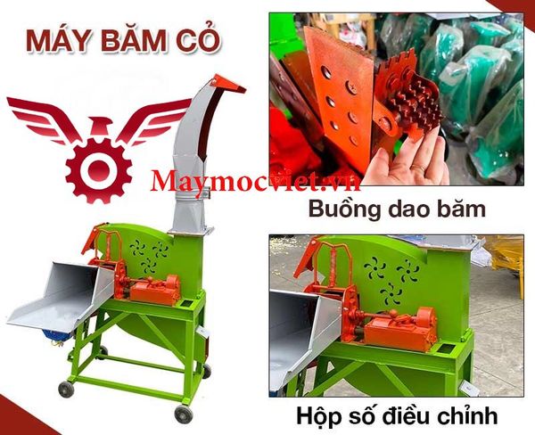 Máy băm cỏ công nghiệp cổ hạc VMH3000