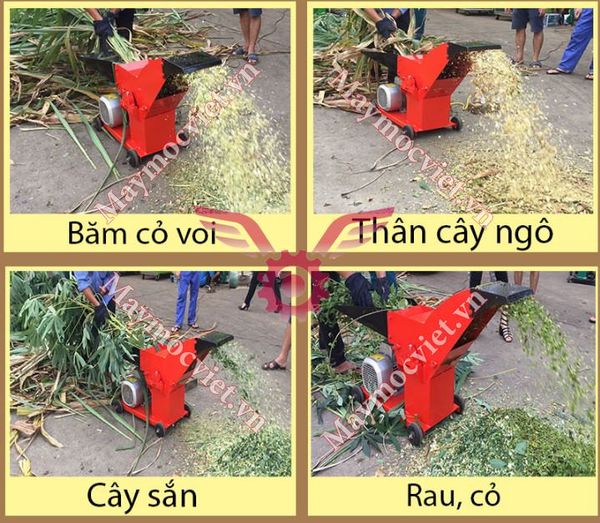 Máy băm cỏ voi, thân ngô đa năng VM OS300