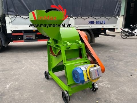 Máy băm xơ dừa mini Vinmax VMD350 điện 1 pha