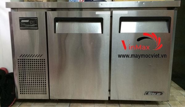 Bàn mát 2 cánh inox 1m5 Turbo Air KUR15-2