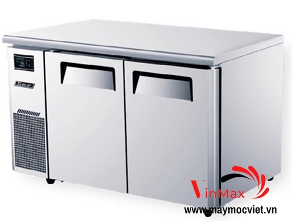 Bàn mát 2 cánh inox 1m2 Turbo Air KUR12-2