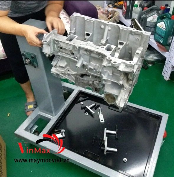 Bàn quay 360 độ tháo lắp động cơ  Rotaly VM500