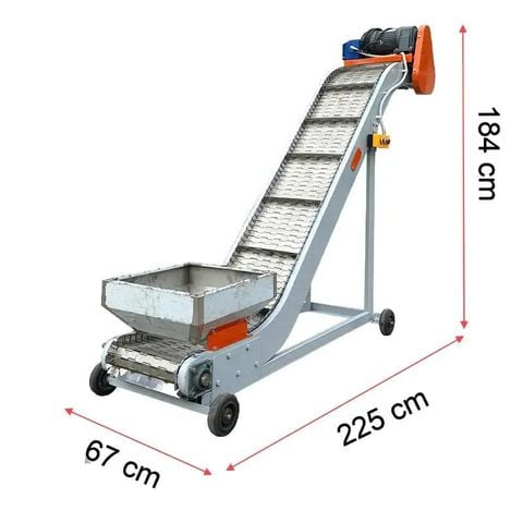 Băng tải thức ăn chăn nuôi Turbo TBT1500