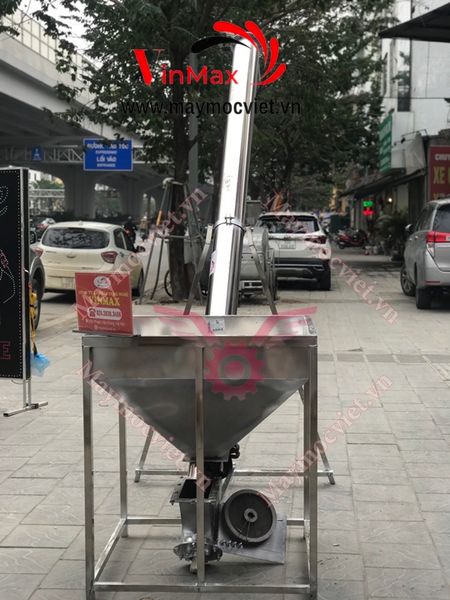 Máy cấp liệu inox trục vít 3m Vinmax VMTV300