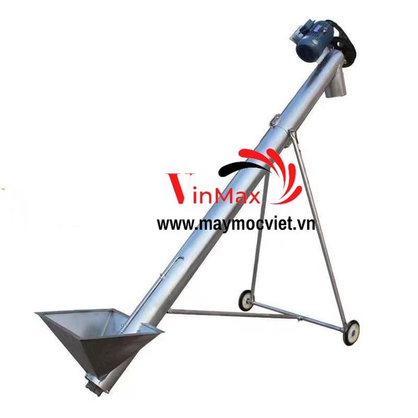 Băng tải trục vít cho hệ thống đùn ép cám viên Vinmax BTM300