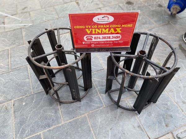 Bộ bánh lồng lúa nước máy xới đất nan thẳng trục 32 PK832