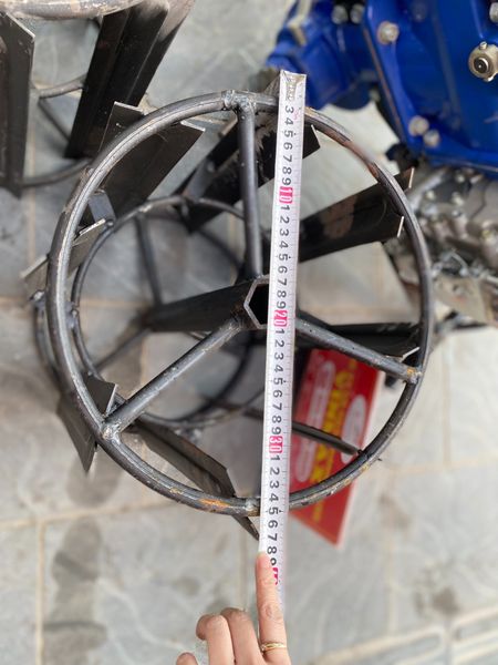 Bộ bánh lồng lúa nước máy xới đất nan thẳng trục 32 PK832