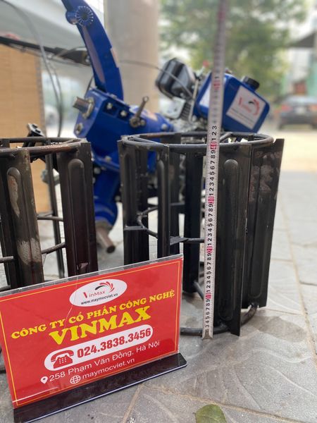 Bộ bánh lồng lúa nước máy xới đất nan thẳng trục 32 PK832