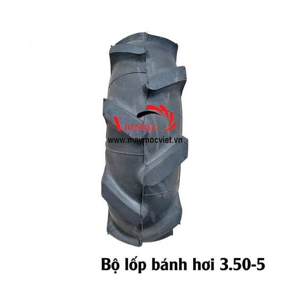 Bộ lốp bánh hơi máy xới đất 350-5 - Bánh xe máy xới đất
