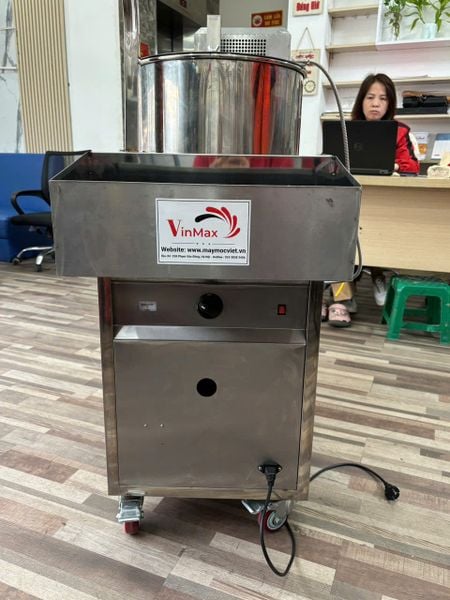 Máy làm bắp rang bơ công nghiệp dùng gas Turbo TBR30