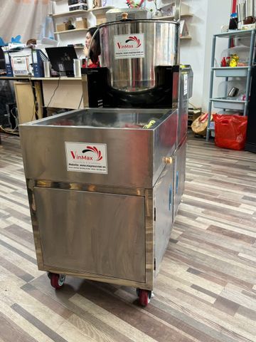 Máy làm bắp rang bơ công nghiệp dùng gas Turbo TBR30