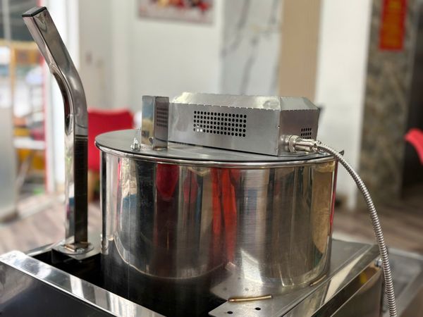 Máy làm bắp rang bơ công nghiệp dùng gas Turbo TBR30