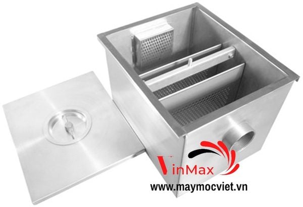 Bẫy mỡ, bể tách mỡ inox Vinmax VMTM