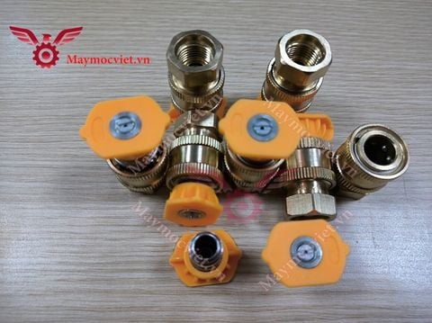 Đầu béc 15 độ gắn súng xịt rửa của máy rửa xe áp lực cao