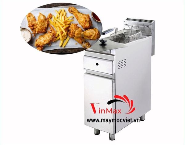 Bếp chiên nhúng đơn Berjaya FSGDF12