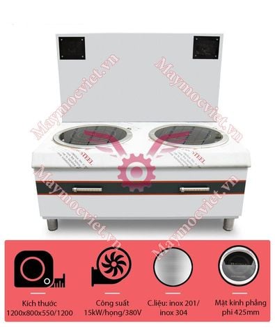 Bếp hầm đôi điện từ VM BH152