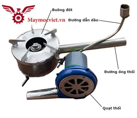 Bếp đốt dầu thải, bếp đốt nhiên liệu thừa VMB25