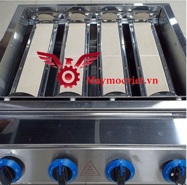 Lò nướng 4 họng dùng gas VM GN04